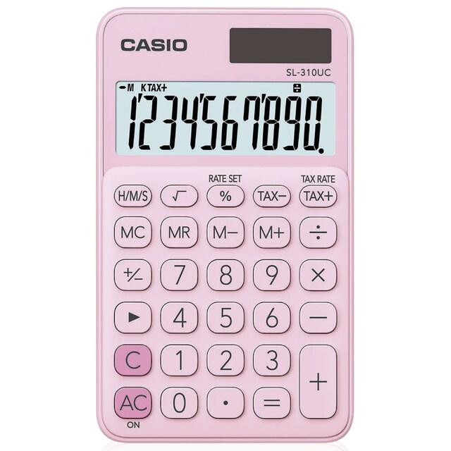 Imagem 0 de Calculadora de bolso SL-310UC rosa