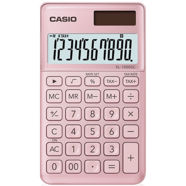 Imagen 0 de Calculadora de Bolsillo SL-1000SC Casio Rosa
