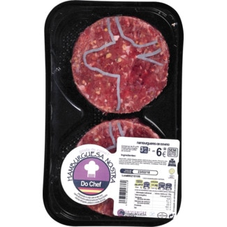 Hambúrguer de Novilho do Chef 2 Unidades embalagem 300 g - Hamburguesa Nostra