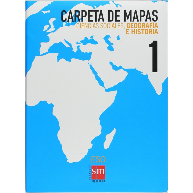 Imagem 0 de Ciencias sociales, geografía e historia. 1 ESO. Carpeta de mapas