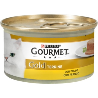 Gold Comida Húmida para Gato Terrine com Frango lata 85 g - Gourmet