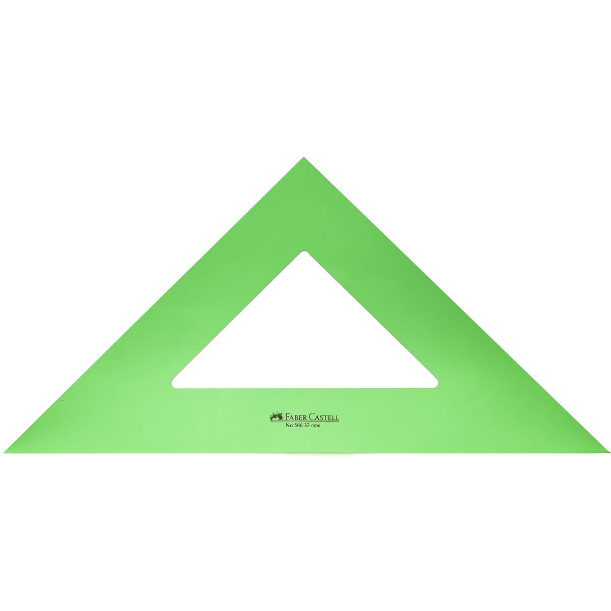 Escuadra Técnico 32 cm. Faber-Castell Verde · Faber-Castell · El Corte ...