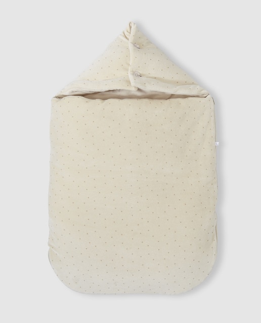 Imagen 0 de Saco Cotton Juice Baby Home Velour para Coche de paseo topo