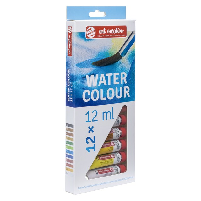Imagen 0 de Set de Doce Tubos de Acuarela Artcreation de 12 Ml Varios Colores Artcreation Azul