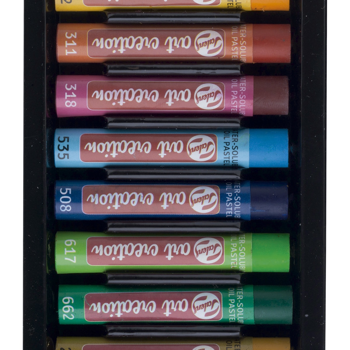 Set de Doce Barras de Pastel Artcreation Al Oleo Soluble Al Agua Artcreation Multicolor Multicolor-3