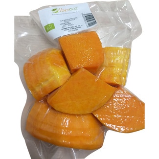 calabaza pelada ecológica al vacio bolsa 400 g - Ibereco