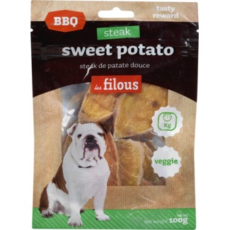 Snack para Cão Batata Doce embalagem 100 g - Les Filous