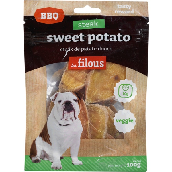 Snack para Cão Batata Doce embalagem 100 g