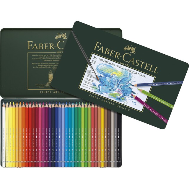 Imagen 0 de Estuche 36 ecolápices acuarelables Albrecht Dürer Faber-Castell multicolor