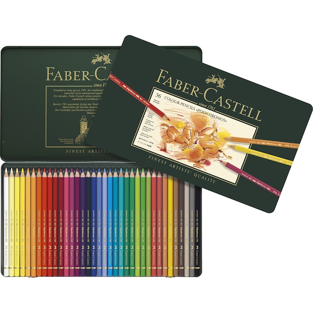 Imagen 0 de Estuche 36 ecolápices de color Polychromos Faber-Castell multicolor