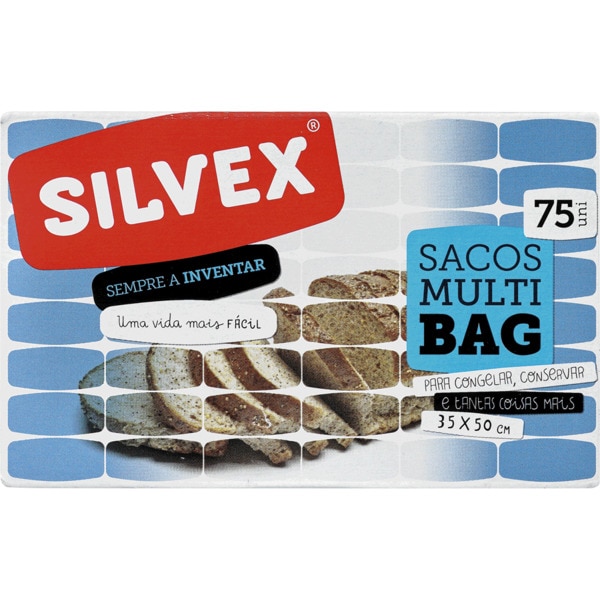 Sacos de Conservação e Congelação Multi Bag embalagem 75 unidades