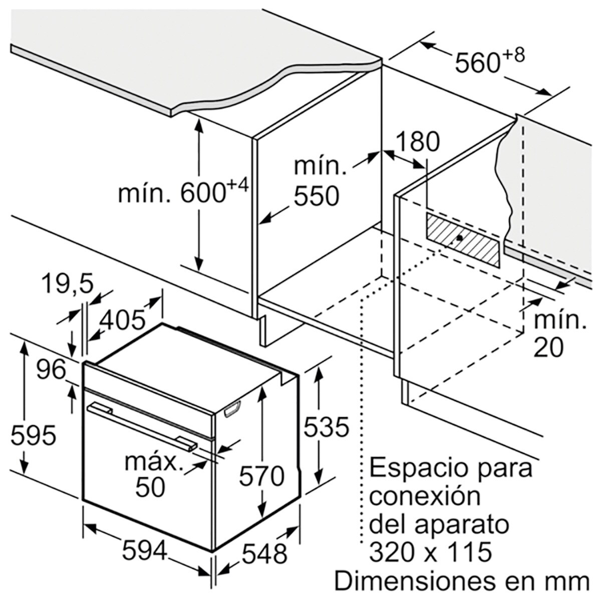 Horno Multifunción BALAY 3HB5848N0 - Mezco