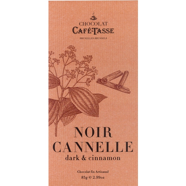 Chocolate Preto com Canela embalagem 85 g