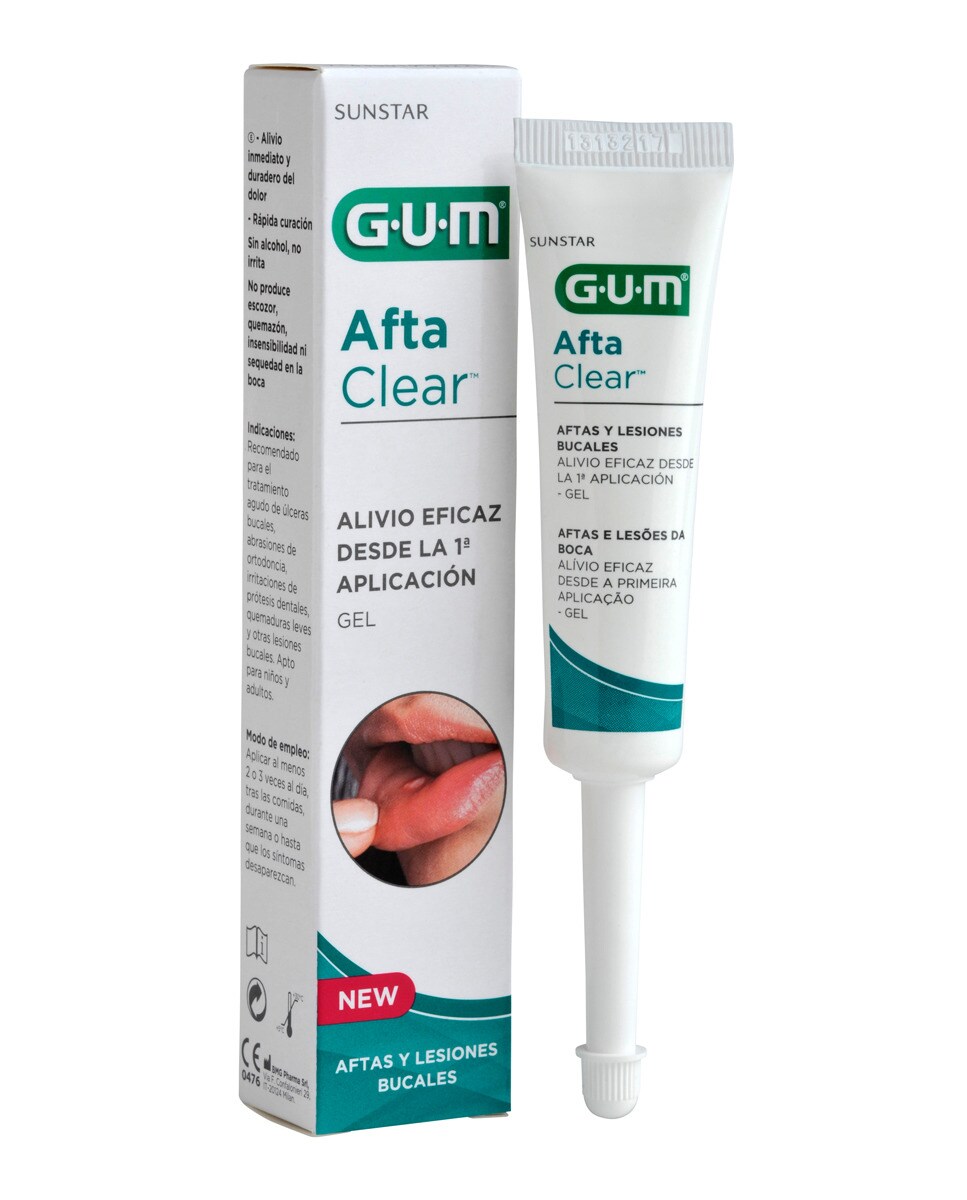 Gel de aftas Aftaclear Gum 2