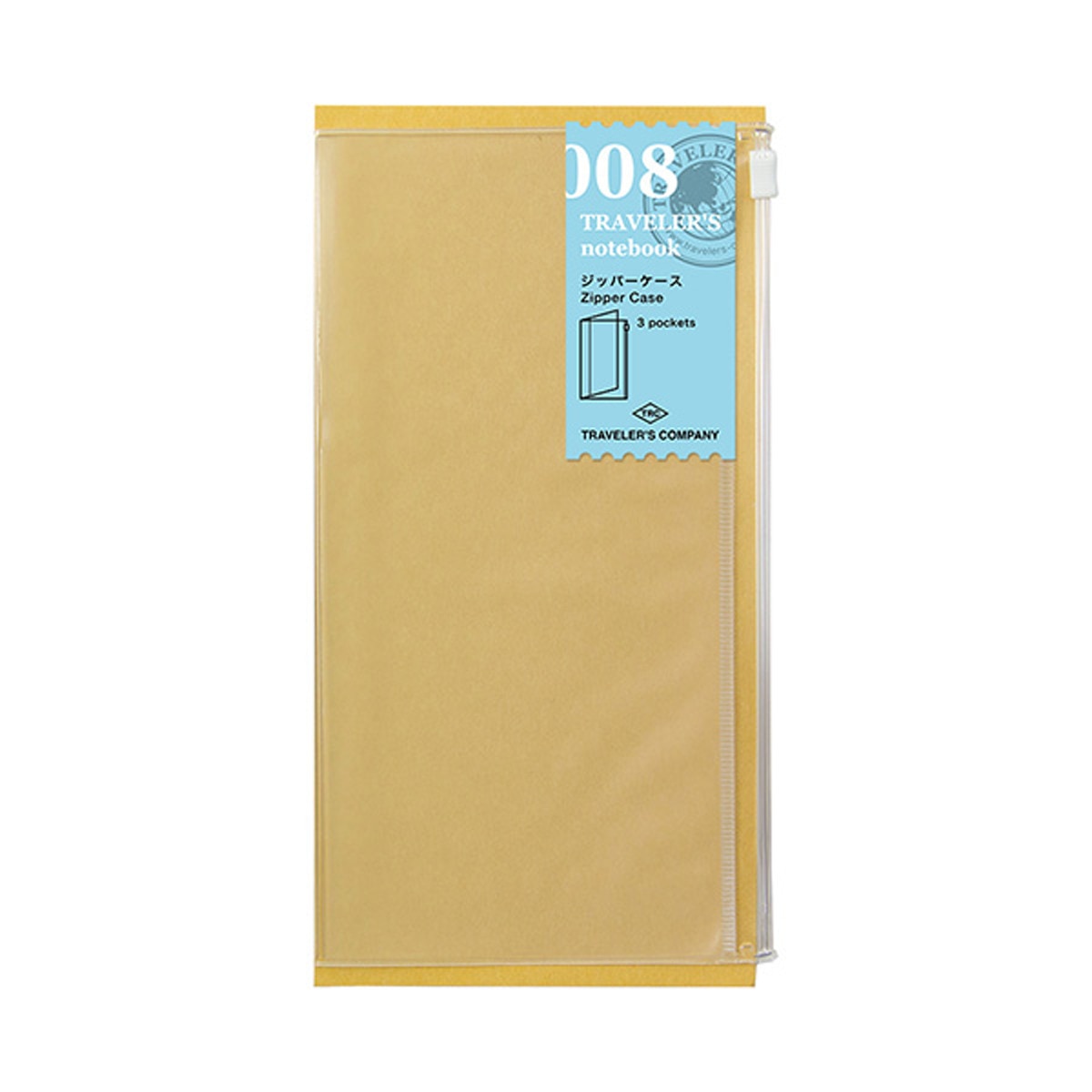 Recarga de bolso com fecho de correr Traveler's Notebook 1