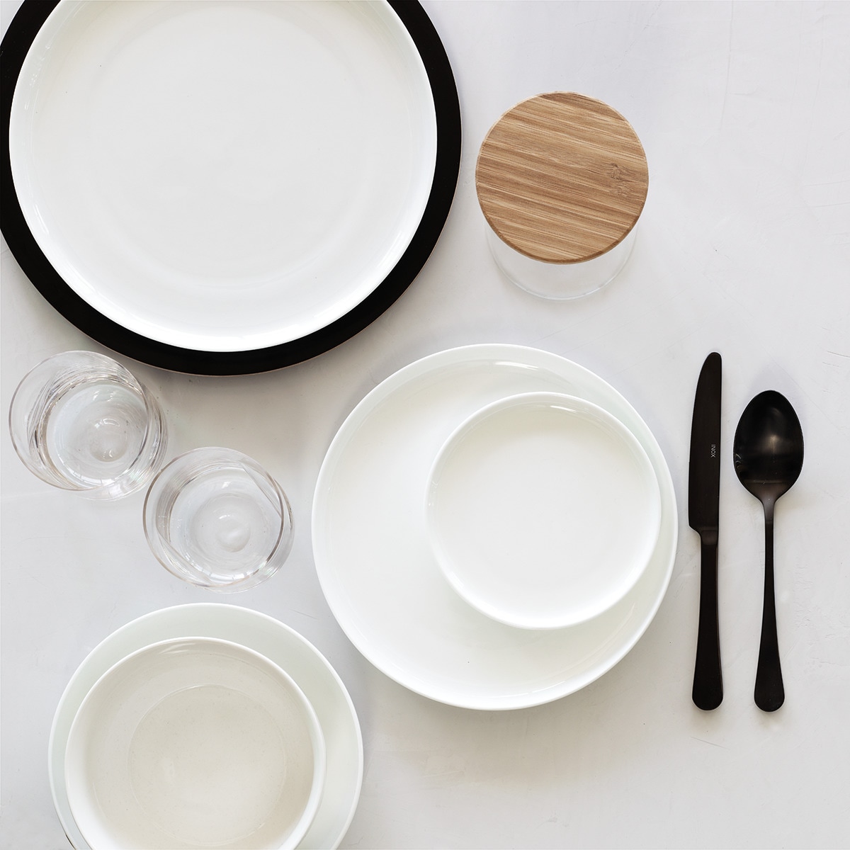 Plato de pan Larson Room - El Corte Inglés Blanco-2