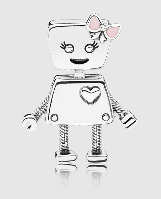 Charm en plata de ley Robot Bella Bot Pandora · PANDORA · El Corte Inglés