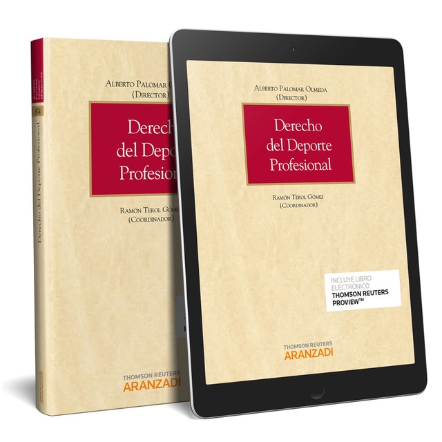 Imagen 0 de Derecho del deporte profesional (Papel + e-book)