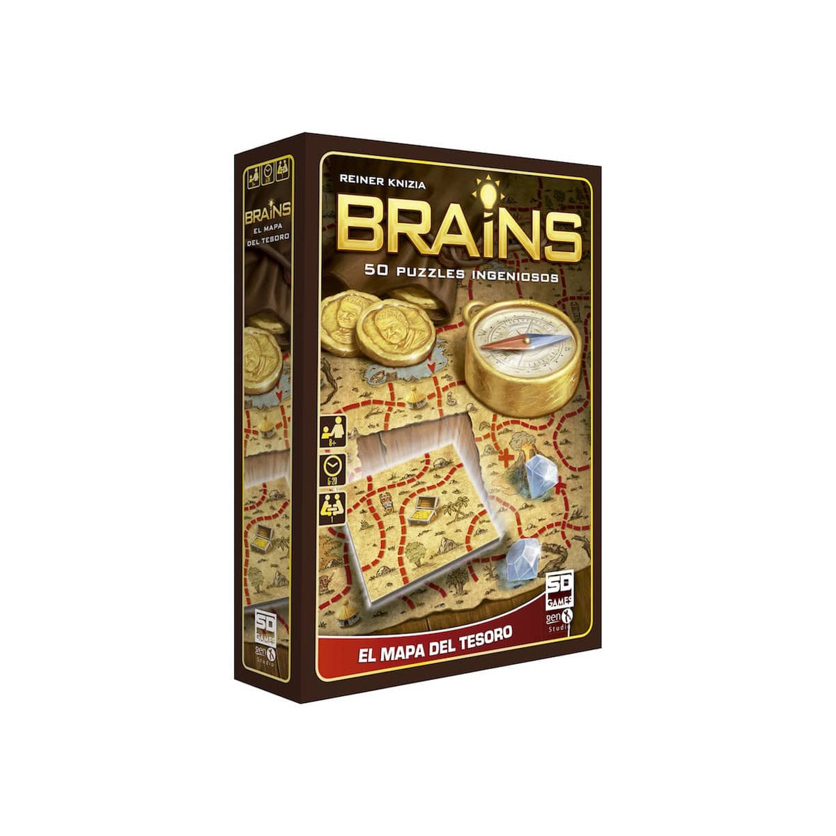 Puzzle Brains Mapa do Tesouro 1