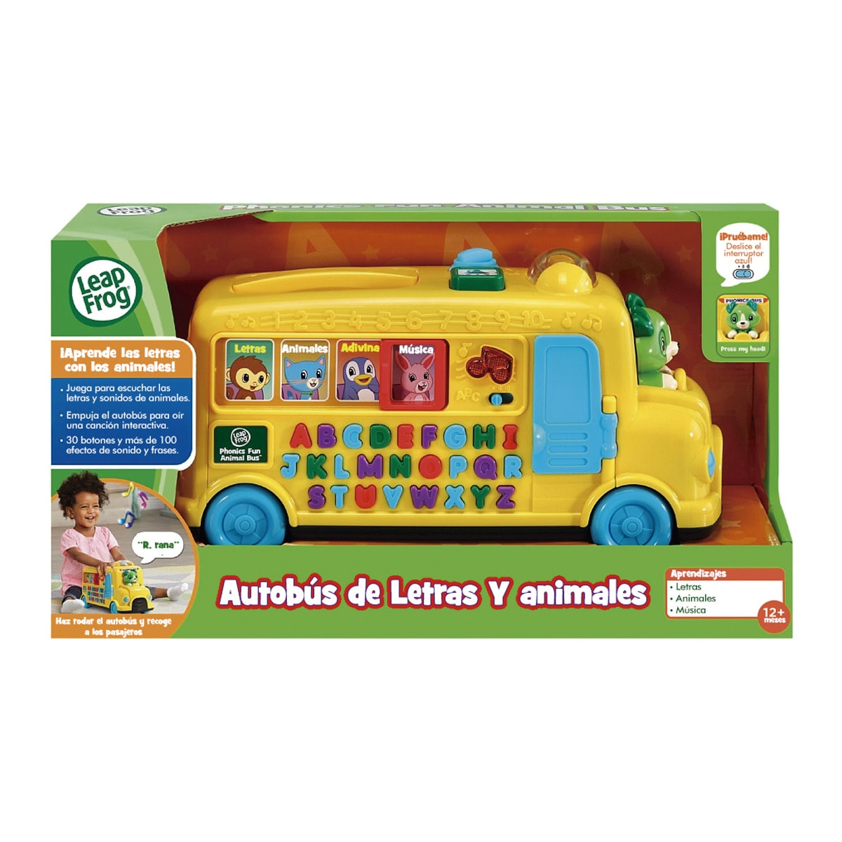 Autobús de letras y animales 2