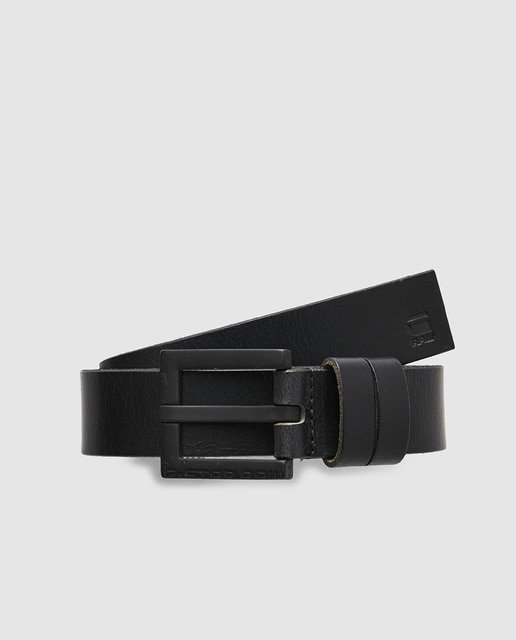 Imagen 0 de Cinturón de hombre en piel negro