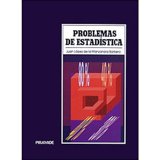 Problemas de estadística(Tapa blanda) 1