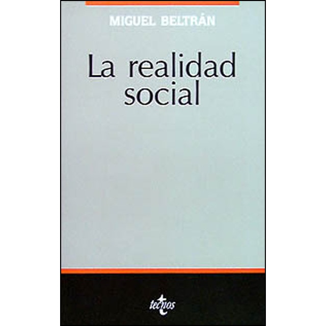 La realidad social(Tapa blanda) 1