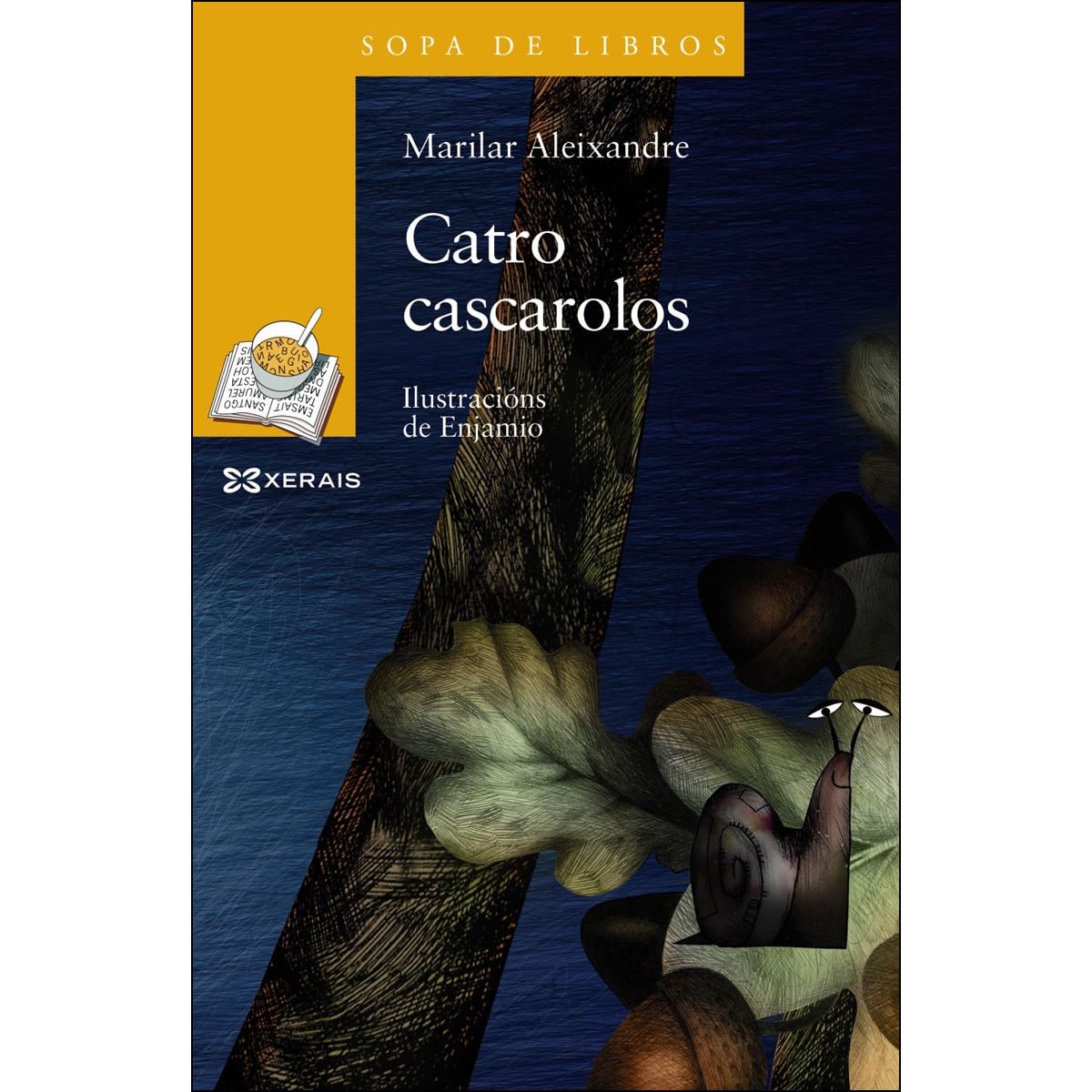 Catro cascarolos (Capa mole com abas) 1