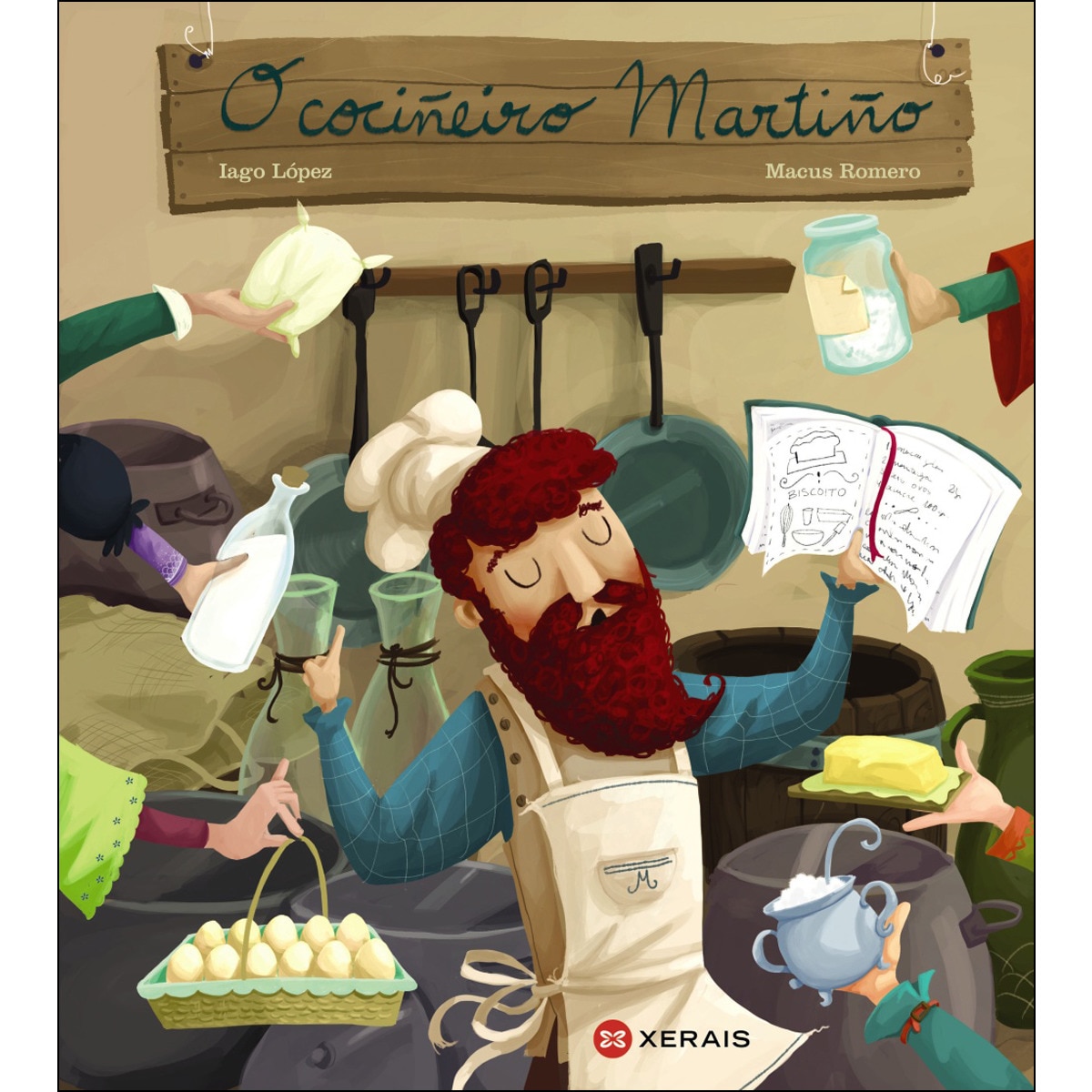 O cociñeiro Martiño (Capa dura) 1