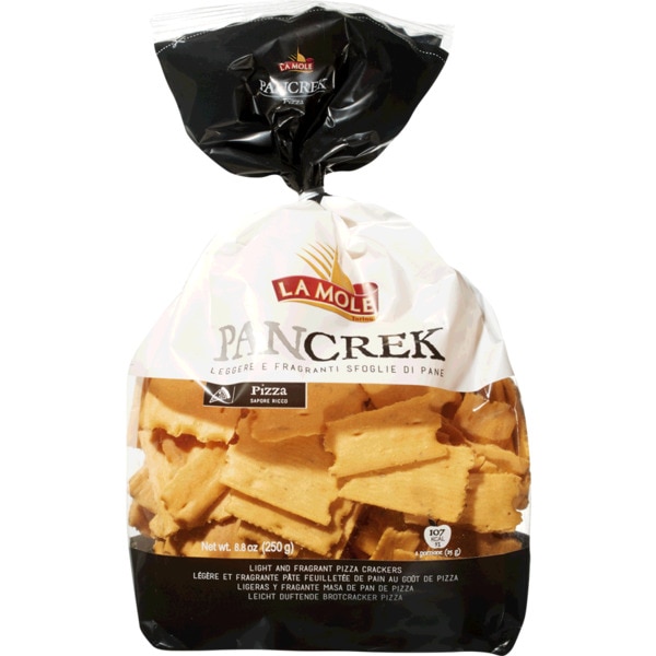 Crackers de Pizza embalagem 250 g