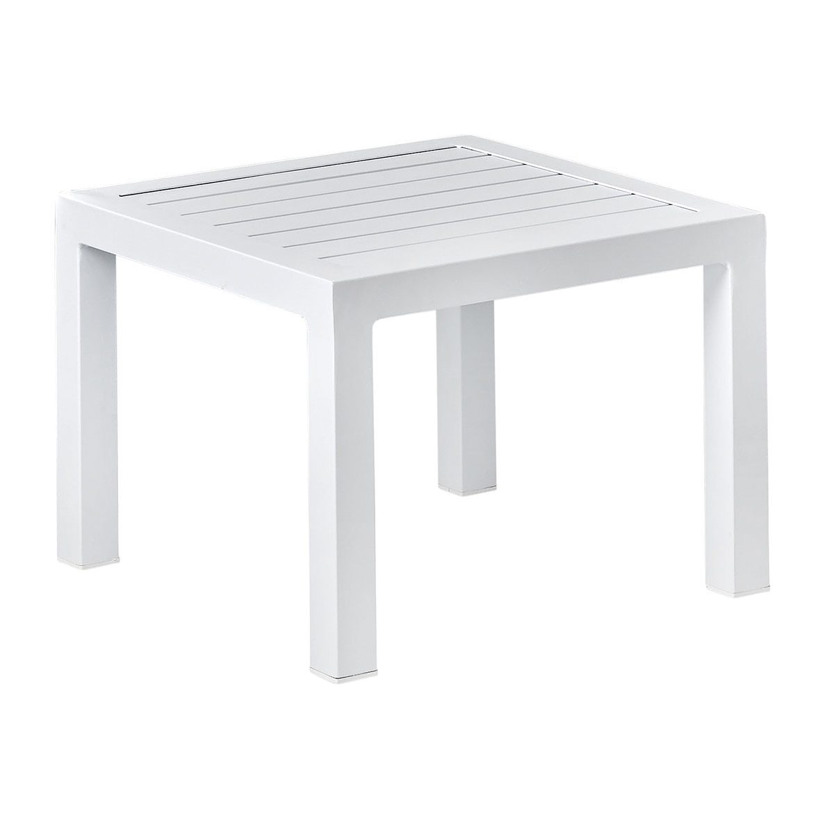 Mesa auxiliar de jardim Lincoln El Corte Inglés Branco-2