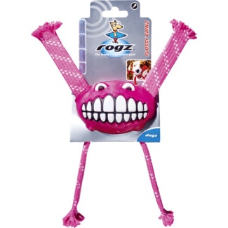 Brinquedo para Cão Flossy Grinz Dental Rosa embalagem 1 unidade - Rogz