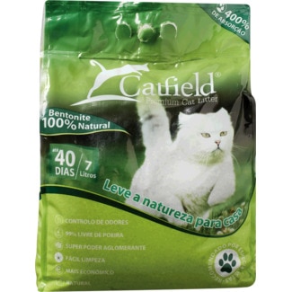 Areia para Gato Natural 7 L embalagem 7 L - Catfield