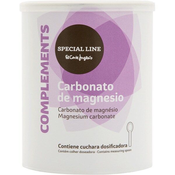 Complements carbonato de magnesio lata 110 g