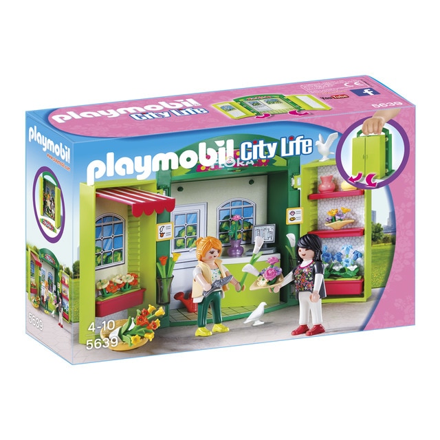 Cofre tienda de flores Playmobil City Li