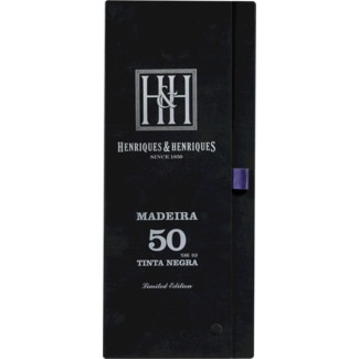 Vinho da Madeira Tinta Negra 50 Anos garrafa 50 cl - Henriques & Henriques