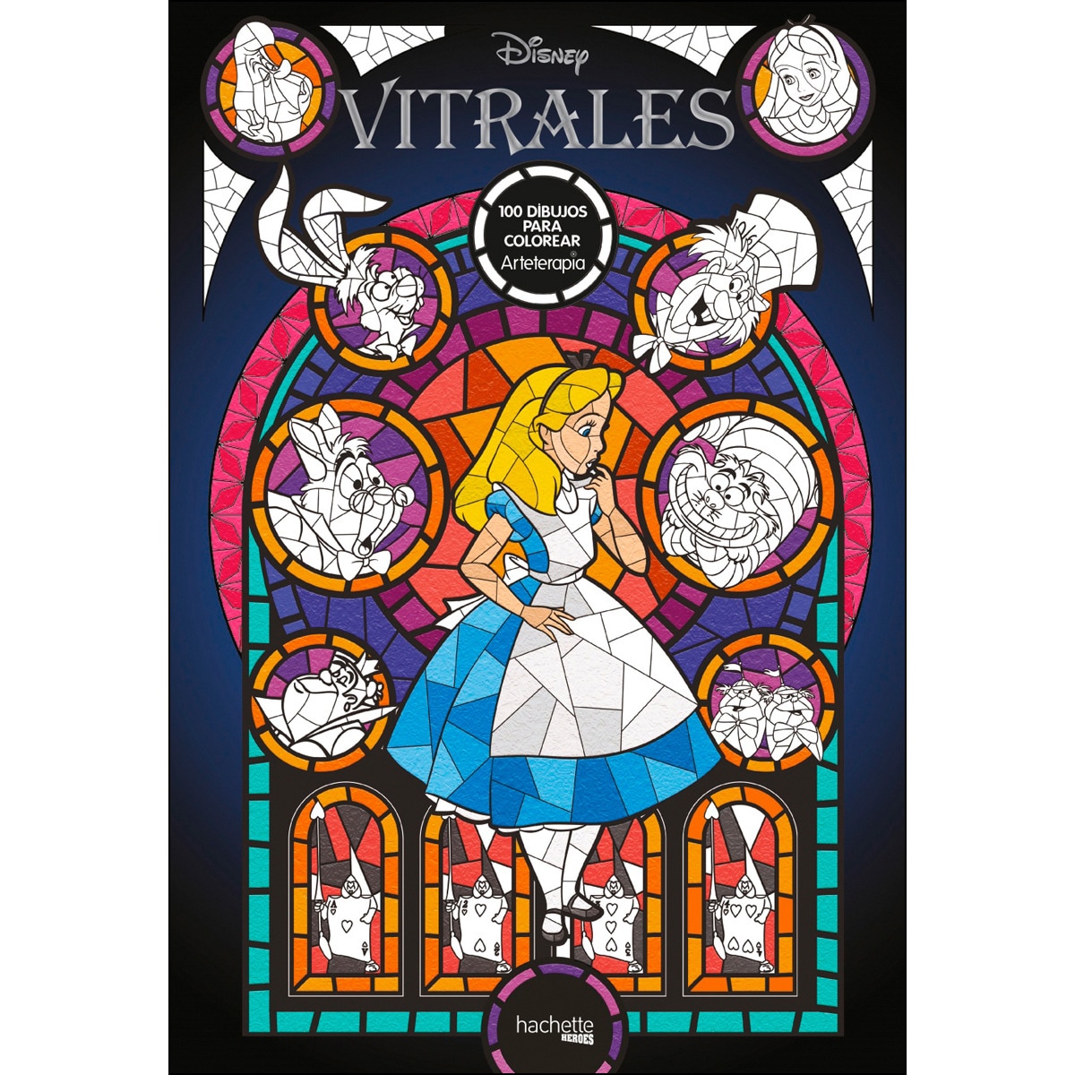 Arteterapia. Vitrales Disney  (Tapa dura) 1