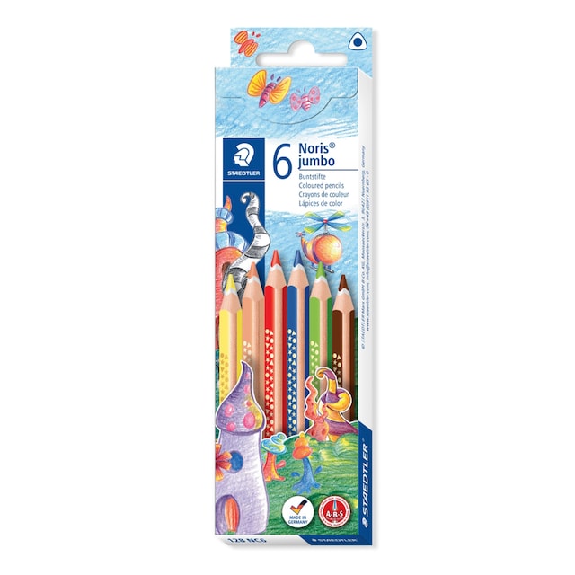 Imagem 0 de 6 Lápis de Cor Staedtler Noris Club 128 Triangular Jumbo