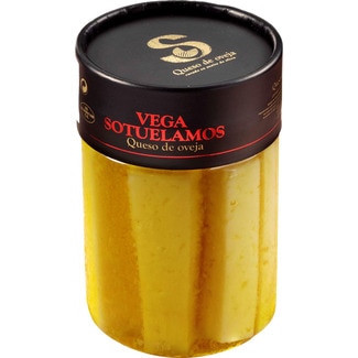 queso curado de oveja en aceite elaborado con leche pasteurizada tarro 220 g neto escurrido - Vega Sotuelamos