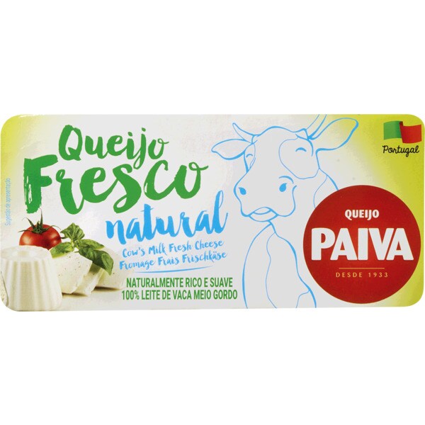 Comprar Queijo Fresco Natural Pack 2x62,5 g unidade 125 g · Paiva · Supermercado El Corte Inglés
