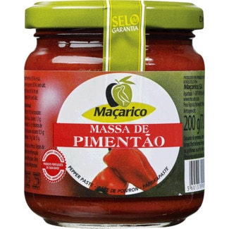 Massa de Pimentão frasco 200 g - Maçarico