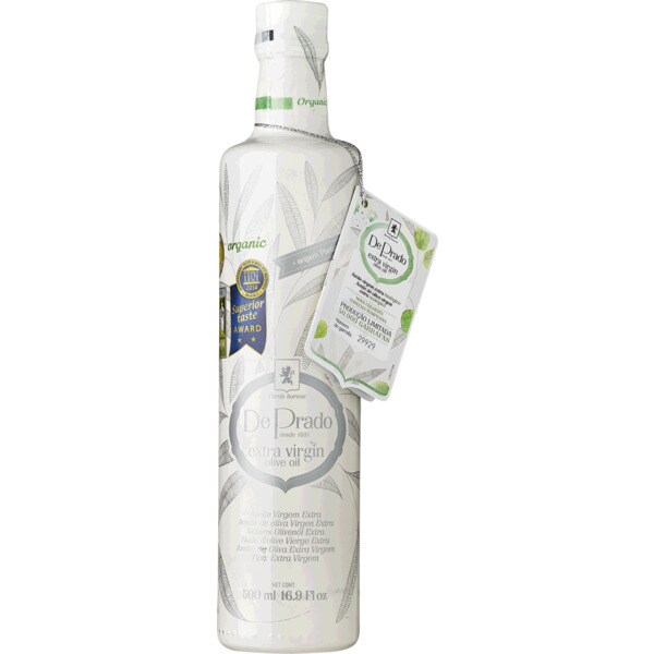 De Prado Azeite Virgem Extra Colheita Biológico garrafa 500 ml