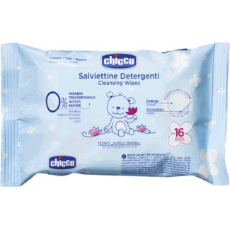 Toalhitas Infantis embalagem 16 unidades - Chicco Baby Moments