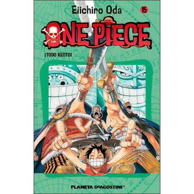 Imagen 0 de One Piece nº 015: ¡Todo recto!  (Tapa blanda con sobrecubierta)
