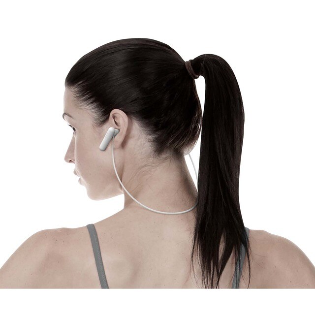 Auriculares deportivos de botón Sony WISP500W Blanco con Auriculares deportivos de botón Sony WISP500W Blanco con