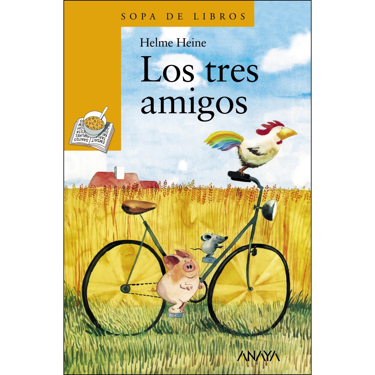 Los tres amigos (Capa mole com abas) 1