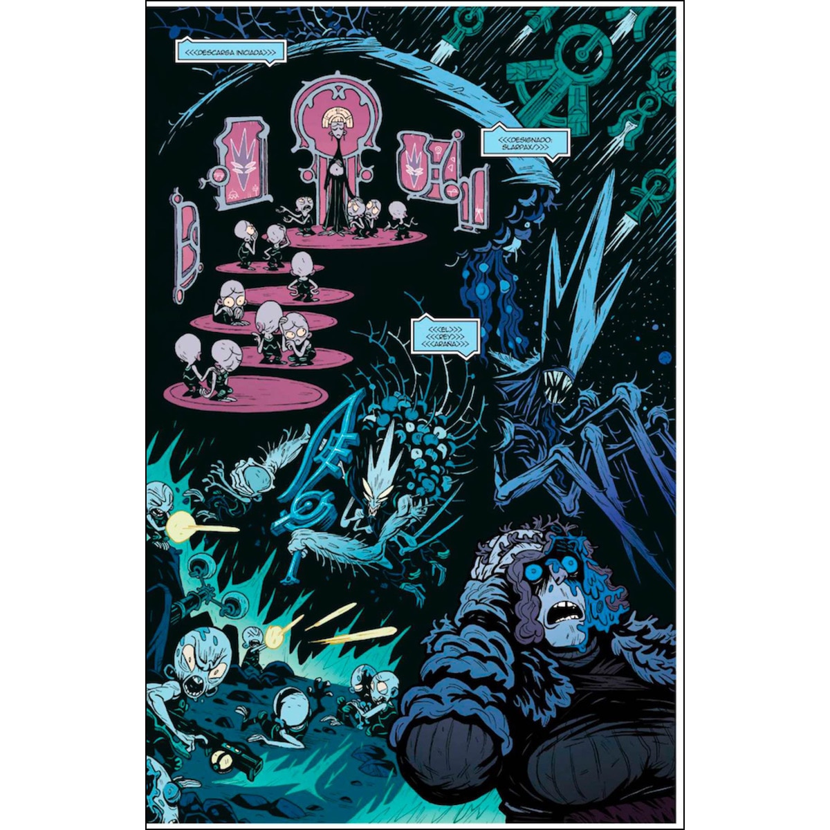 EL REY ARAÑA (Capa mole com abas) 4