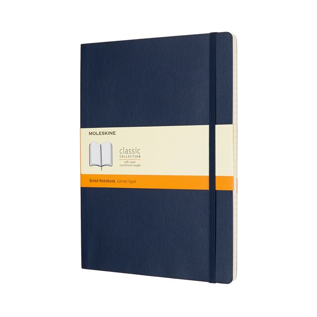 Cuaderno Extralarge Rayadas Moleskine Azul · Moleskine · El Corte Inglés