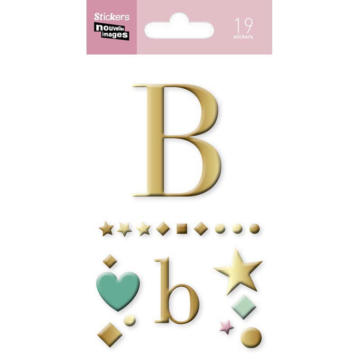 Stickers Nouvelles Images Nouvelles Images Letra B · NOUVELLES IMAGES