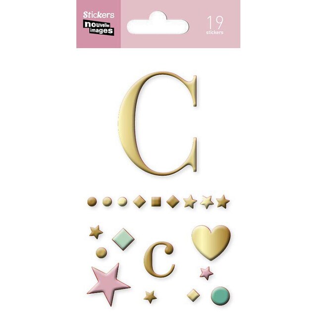 Imagem 0 de Stickers Nouvelles Images Nouvelles Images Letra C